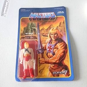 He-Man Action Figure with Red and White Outfit